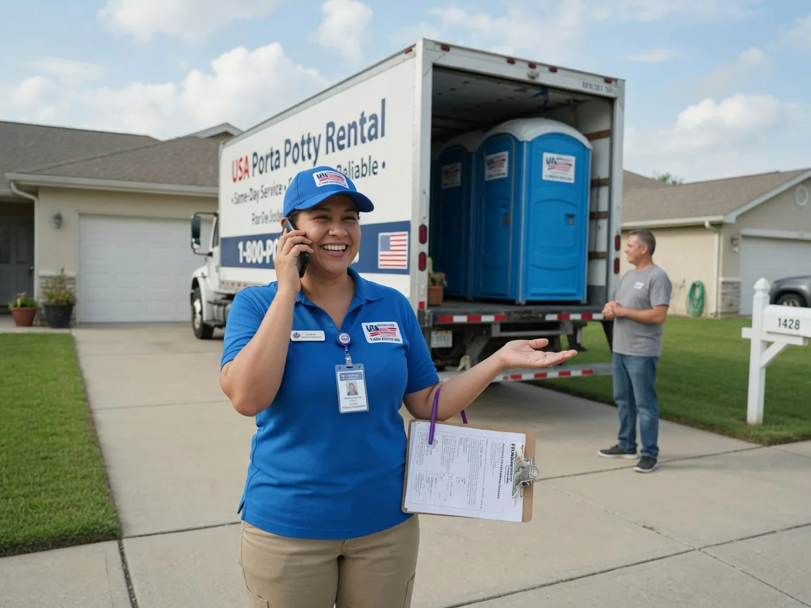 Portable Toilet Rental Scott Air Force Base, IL FAQs